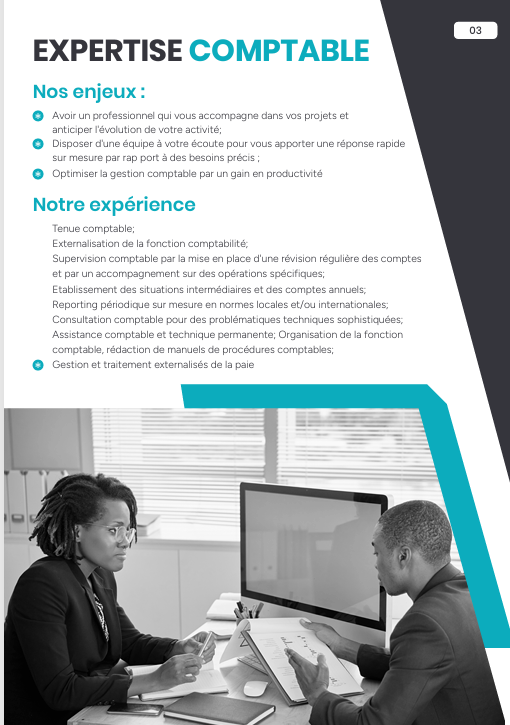 Illustration de l'expertise comptable